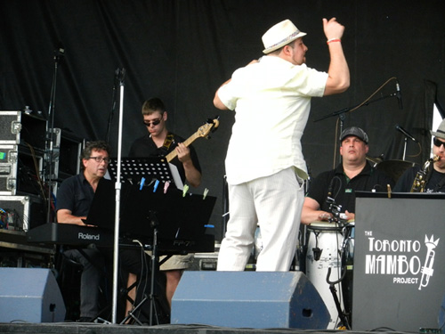 The Toronto Mambo Project Latin Big Band performing at The Taste of Lawrence festival on July 6, 2013.jpg The Toronto Mambo Project Latin Big Band performing at The Taste of Lawrence festival on July 6, 2013.jpg